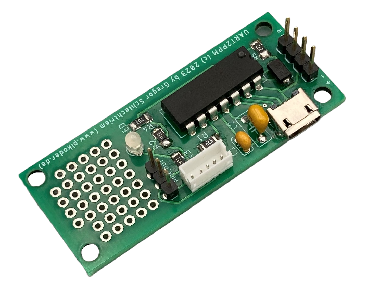 PiKoder/SPE (UART2PPM) evaluation board kit